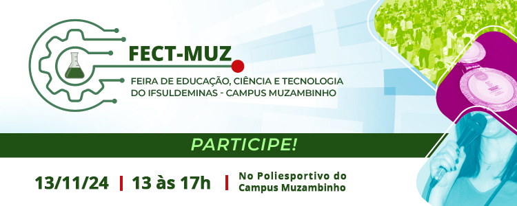 3ª FECT tem inscrições abertas para estudantes e parceiros. 