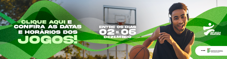 ⛹🏾‍♂️Os JIFs estão chegando! Clique e acompanhe a programação🤾🏻‍♀️